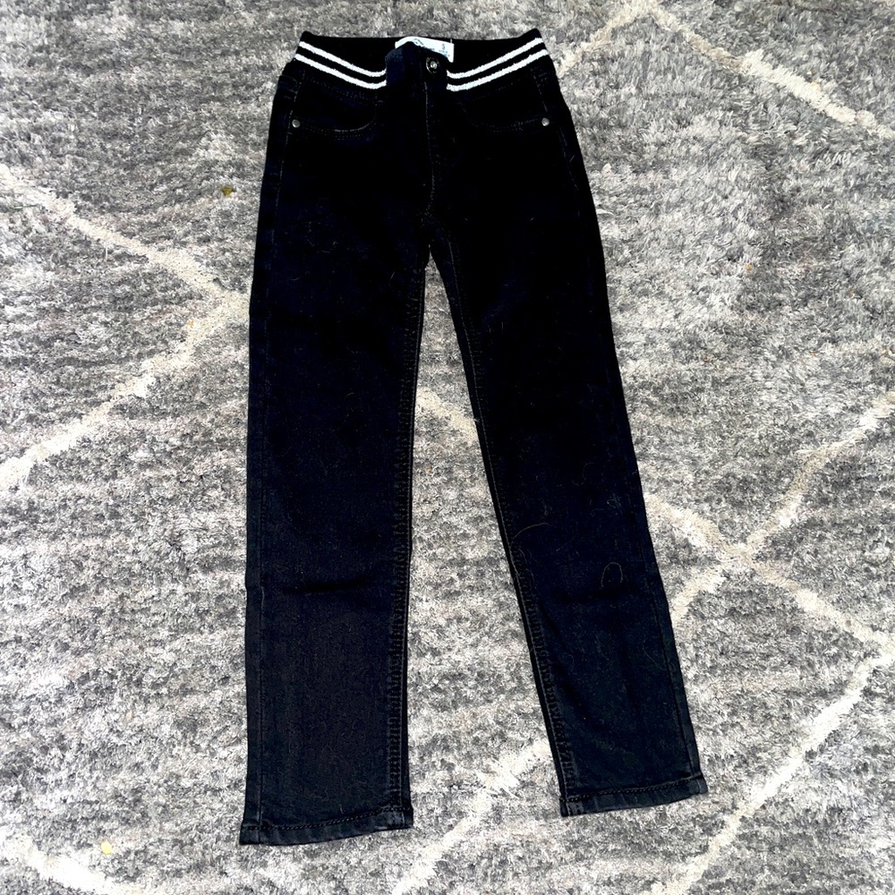 Girls Black Jeggings